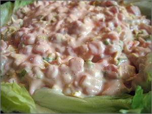 Gamberetti in salsa rosa