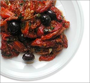Peperoni al gratin