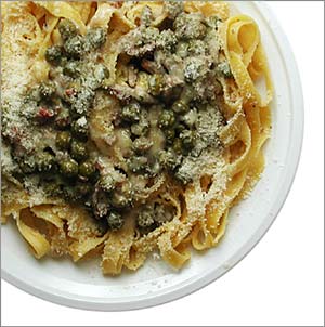 Fettuccine alla boscaiola