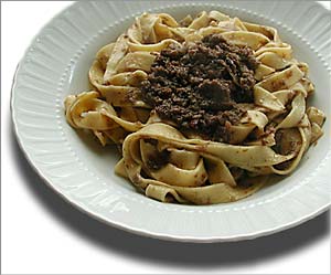 Etruscian fettuccine