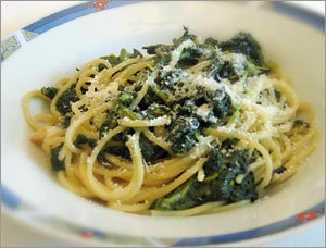 Spaghetti con i broccoletti