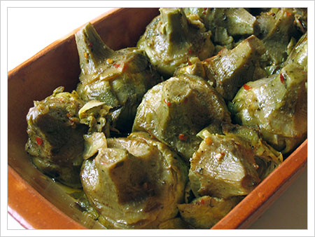 Carciofi alla romana