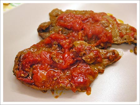 Carne alla pizzaiola