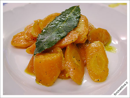 Carote all'alloro