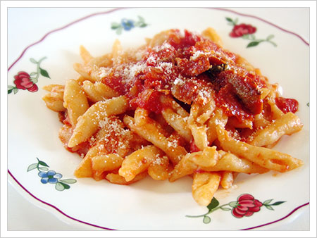 Cavatelli con i funghi porcini