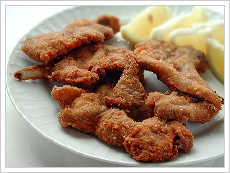 Cotoletta di agnello impanata