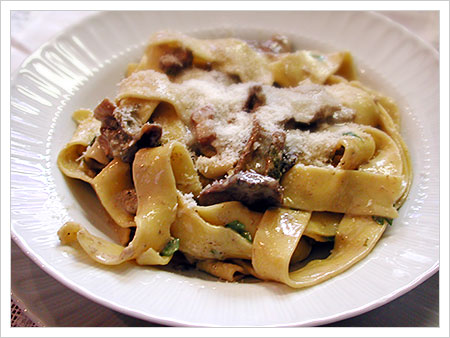 Fettuccine ai funghi porcini