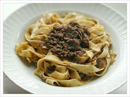 Fettuccine all'etrusca