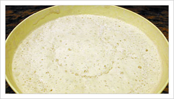Amalgama fino ad ottenere un composto denso