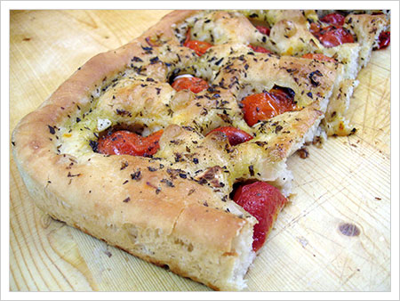 Focaccia tipo genovese