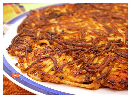 Frittata di spaghetti