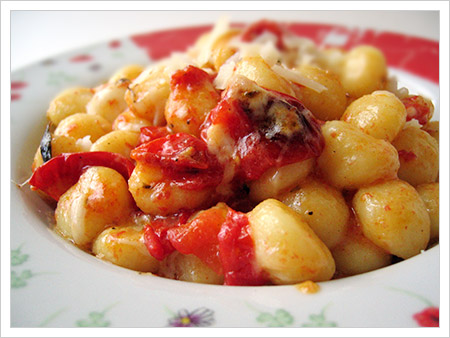 Gnocchi con pachino