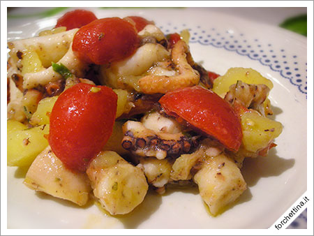 Insalata di polipo con le patate