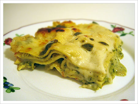 Lasagne al pesto