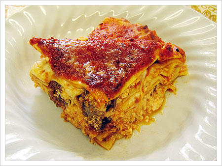 Lasagne con polpettine