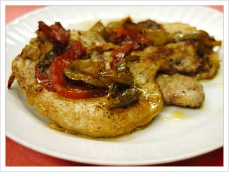 Maiale con le papacelle