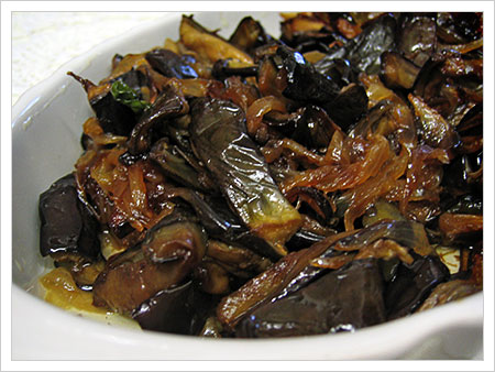 Melanzane e cipolle