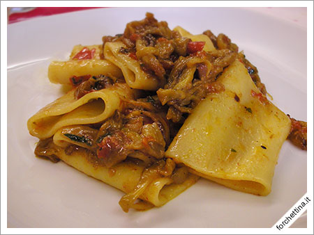 Paccheri con le melanzane