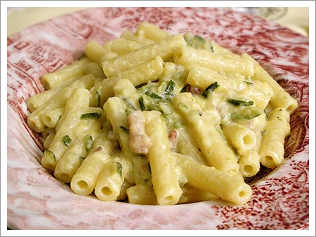 Pasta e zucchine a modo mio