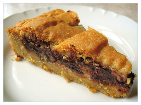 Pastiera ricotta e cioccolato