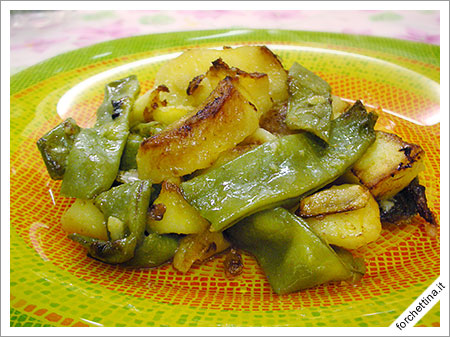 Patate e fagioloni