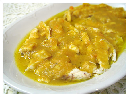 Pesce in salsa