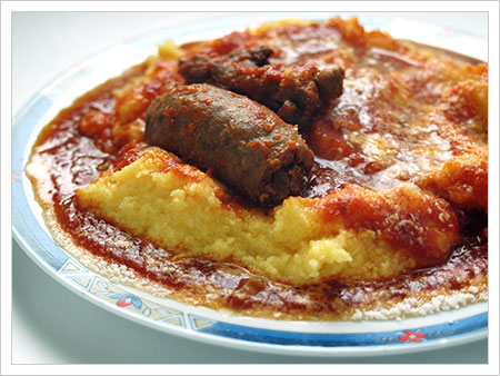 Polenta al sugo