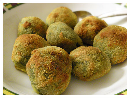 Polpette di spinaci
