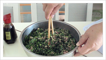 amalgama assieme tutti gli ingredienti