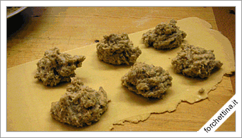 Ravioli di ceci e baccalà