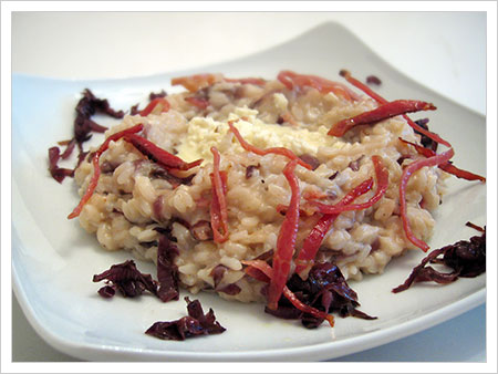 Risotto al radicchio