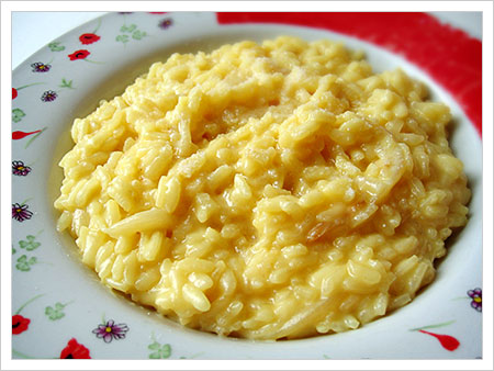 Risotto allo zafferano