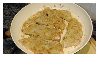 Scaloppine al formaggio