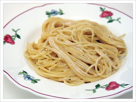 Spaghetti cacio e pepe