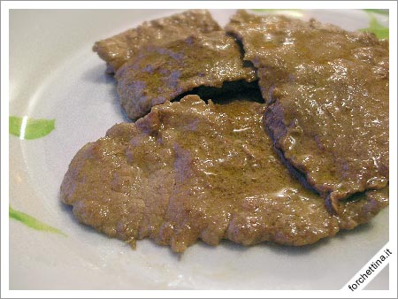 Straccetti alla salsa speciale