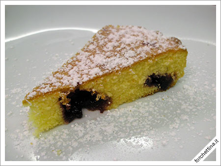Torta morbida con la marmellata
