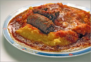 polenta al sugo