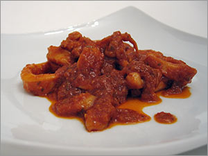 Calamari al sugo