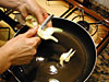 Artichokes omlet